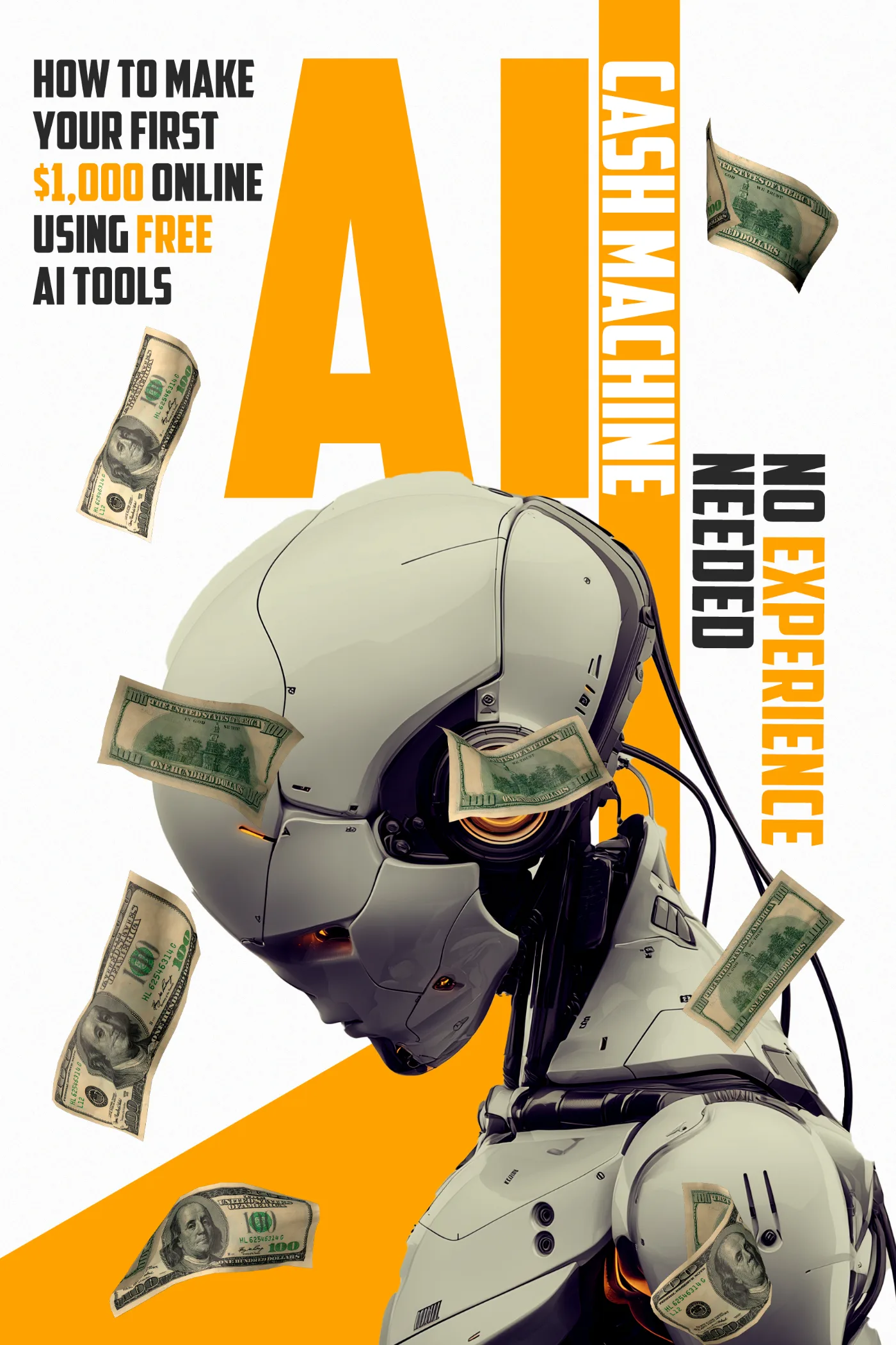 Book cover design sample for a self-published author