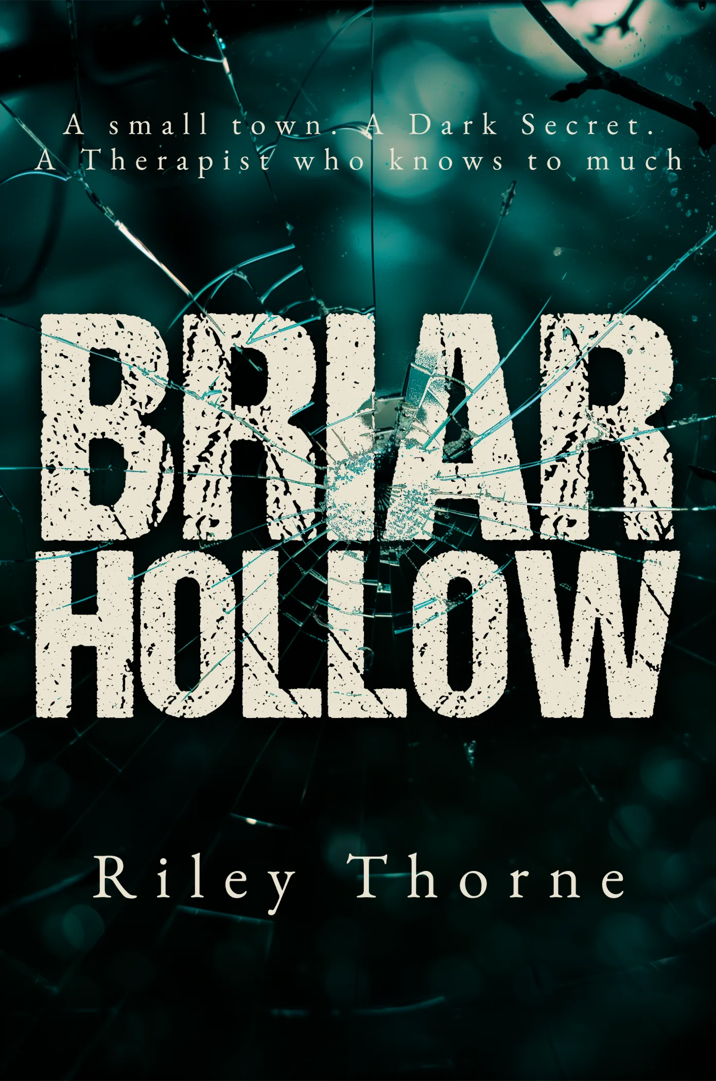 Book cover design sample for a self-published author