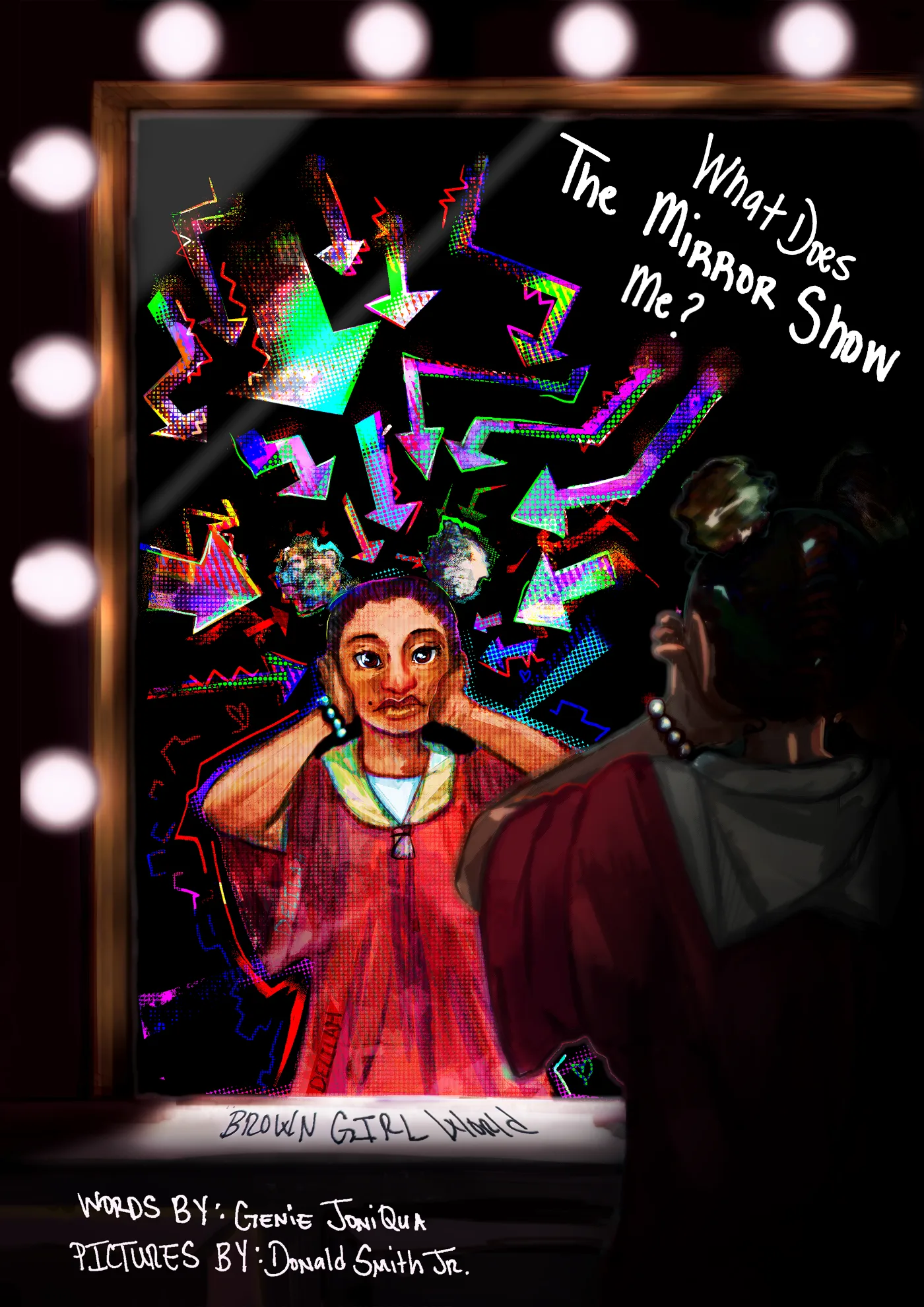 Book cover design sample for a self-published author
