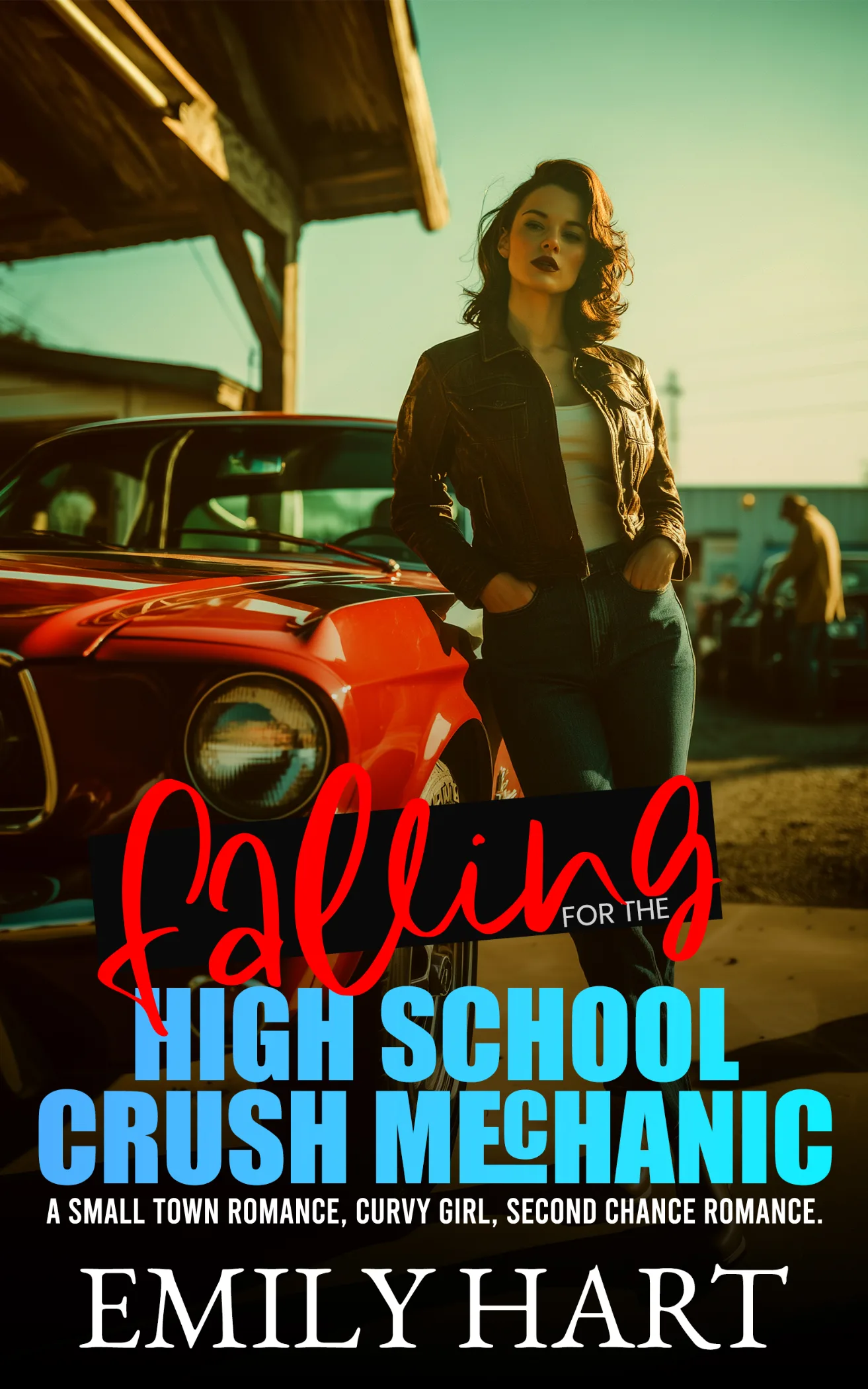 Book cover design sample for a self-published author